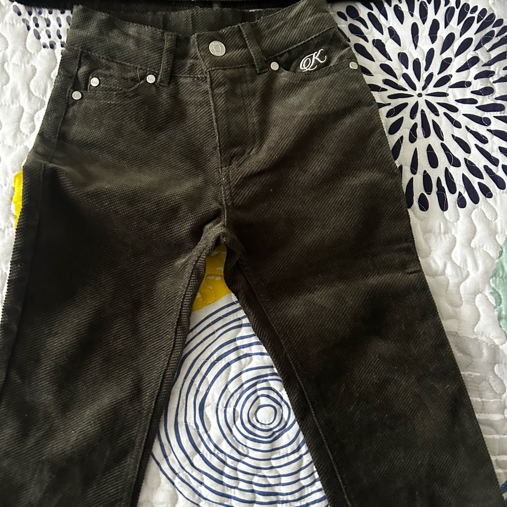 Kith Kids Textured 5-Pocket Rye Pant - Terrain - 3T